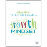 Load image into Gallery viewer, Growth Mindset Affirmation Cards for Kids

