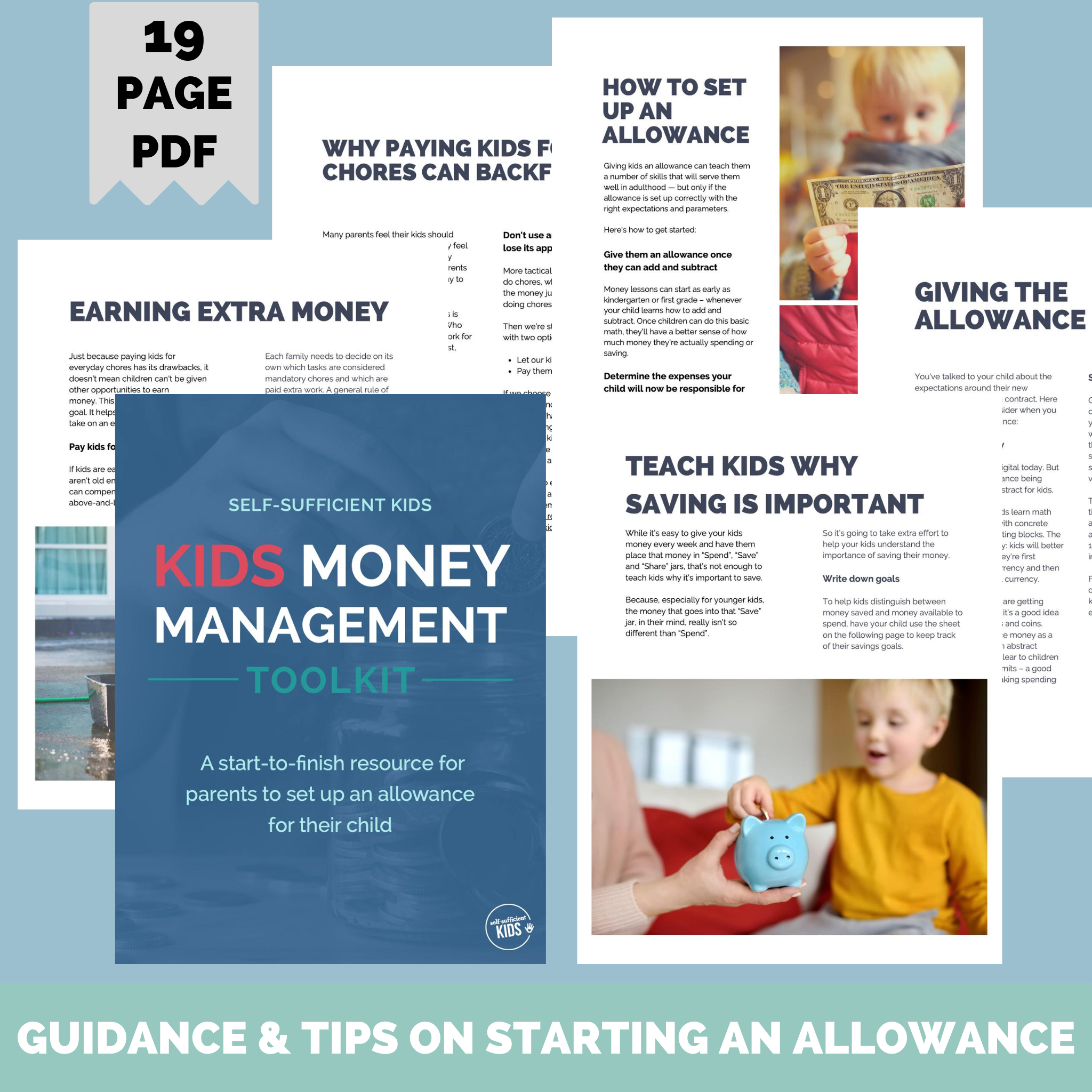 Kids Money Management and Allowance Toolkit