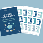 Load image into Gallery viewer, 81 Life Skills Cards for Kids
