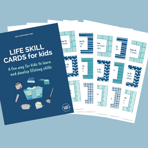 81 Life Skills Cards for Kids - Limited Time Offer 50% Off