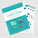 Load image into Gallery viewer, Chore Cards for Kids – Limited Time Offer 50% Off
